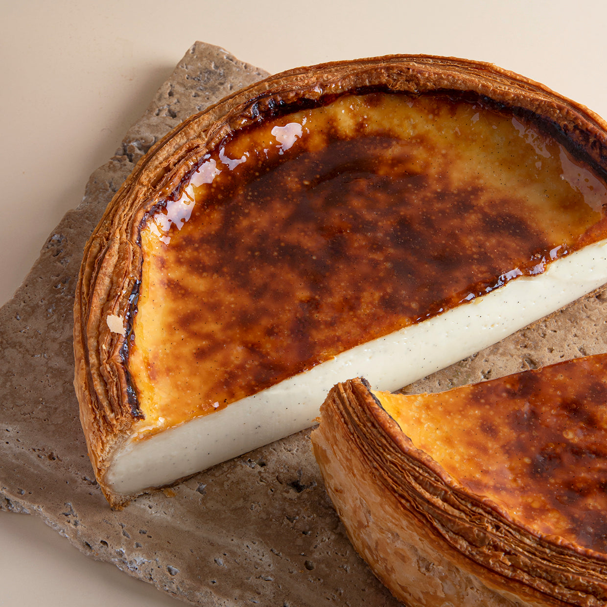 Flan à la vanille de madagascar